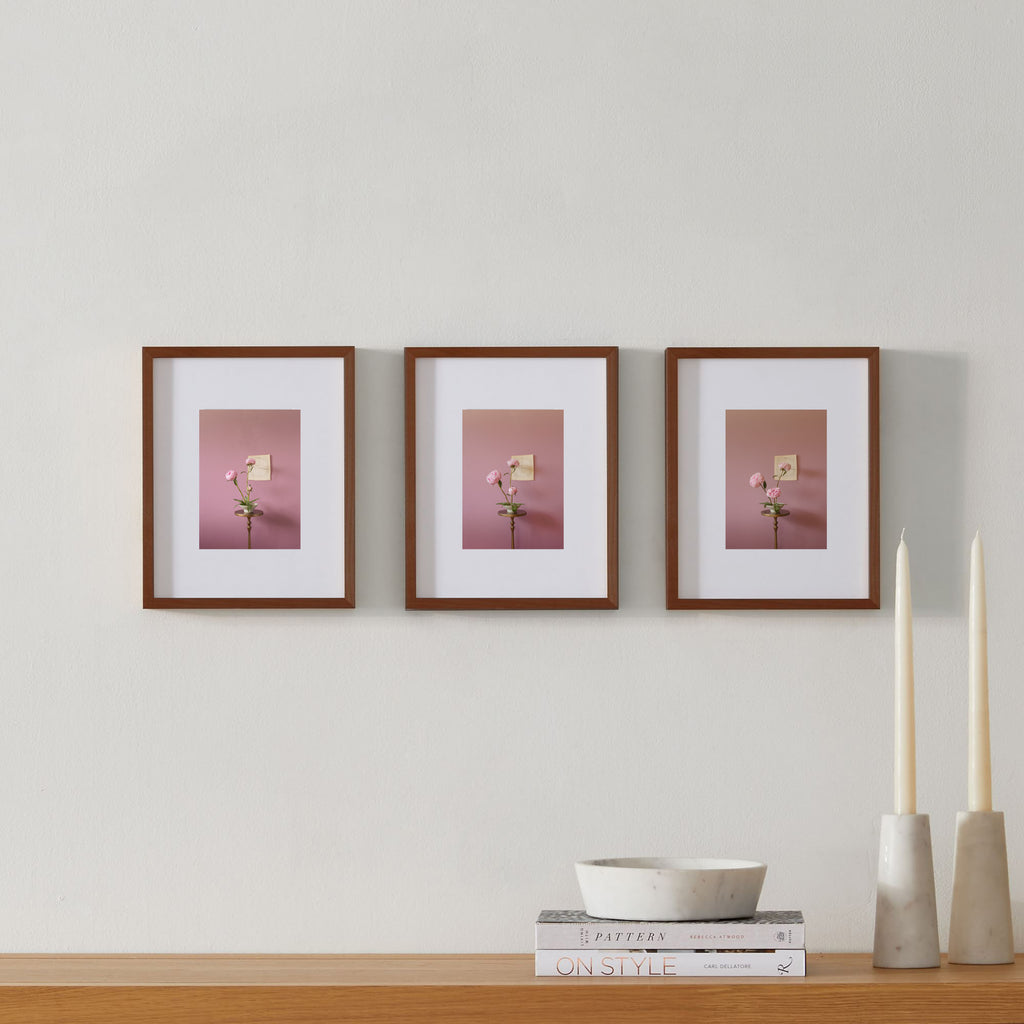 Peonies Opening Triptych