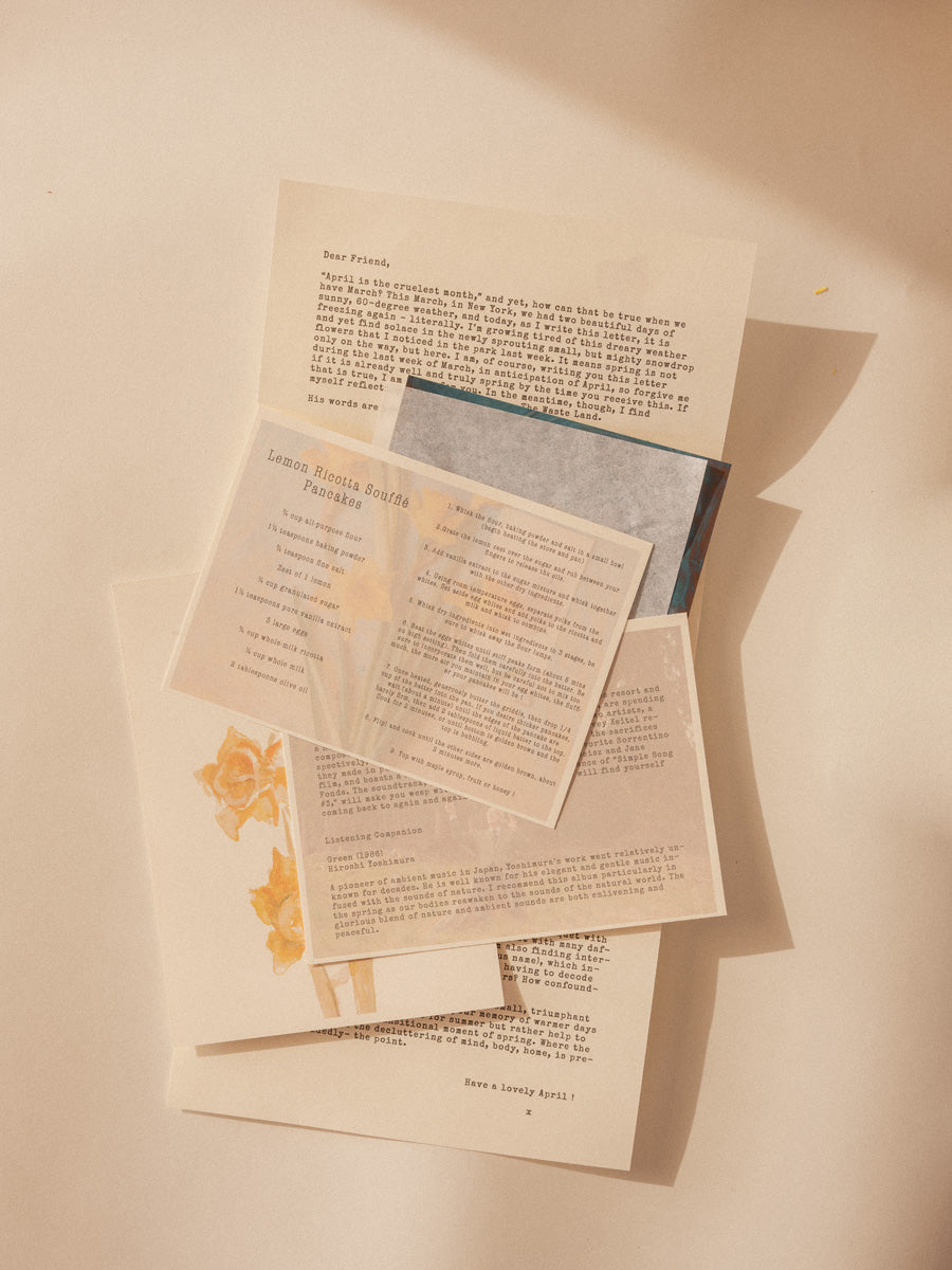 April Print Club - Single Order