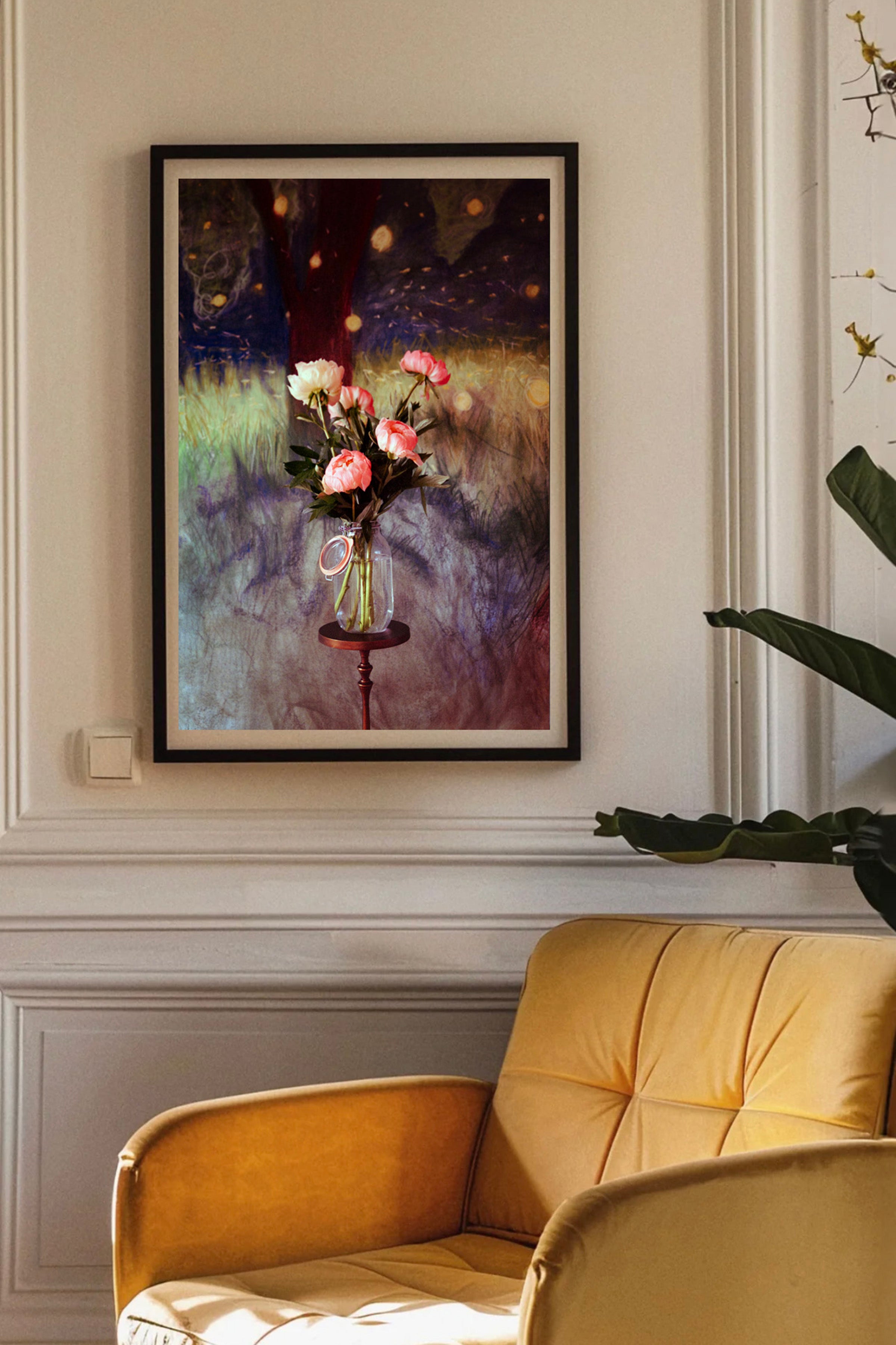 Peonies in Firefly Field